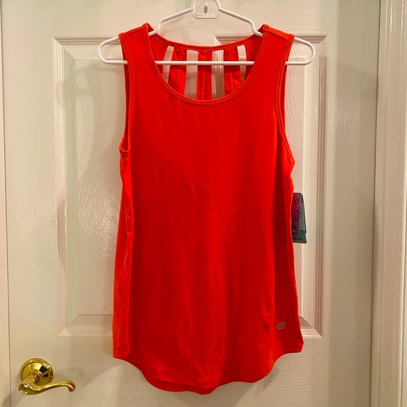 Reel Legends Tops - Reel Legends Elite Comfort Open Back Active Tank - Paradipink